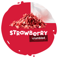 Evolved Strawberry, Crumbled (80g) - Evolved Foods