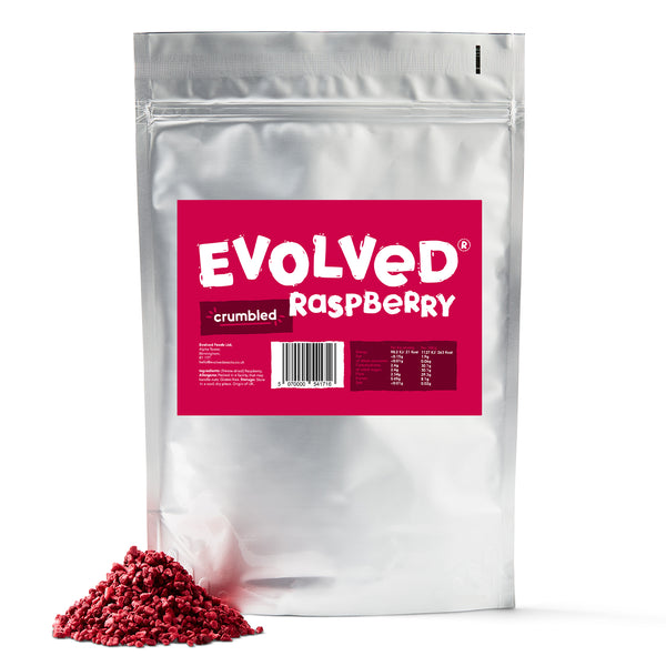 Evolved Raspberry, Crumbled (90g) - Evolved Foods